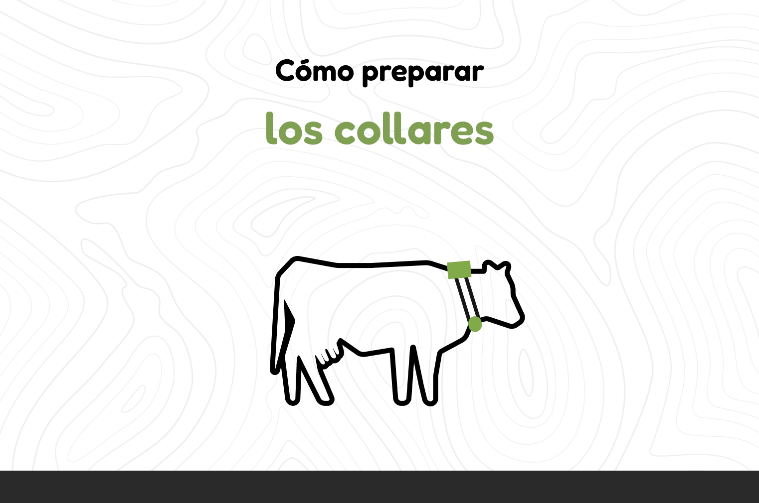 How to prepare the collars-cover