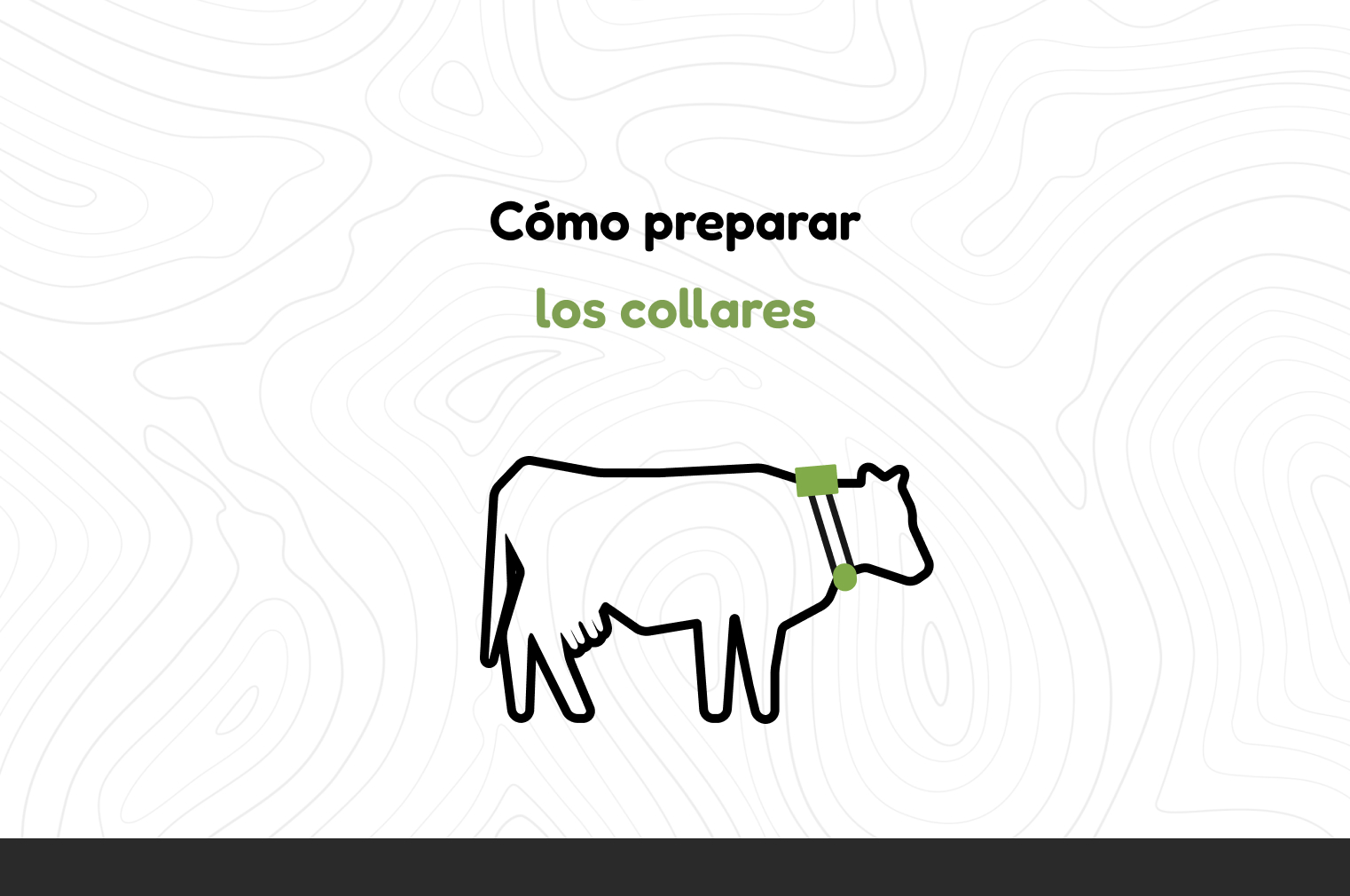 How to prepare the collars-cover